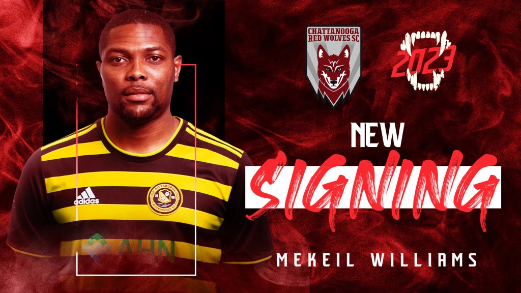 Mekeil Williams signs with the Chattanooga Red WOlves