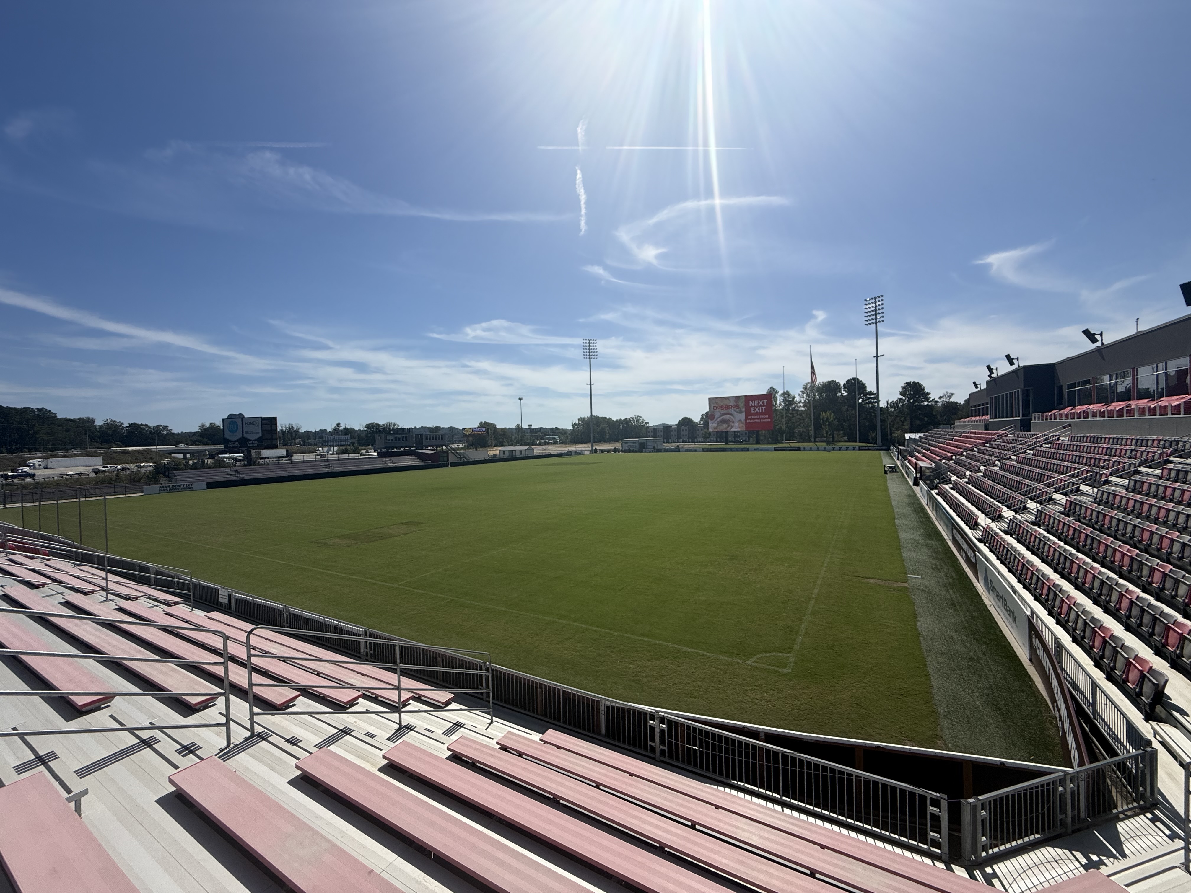 General Admission Grandstands
